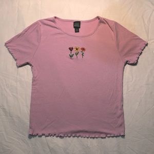 Wild Fable, Target | pink w/ flowers t-shirt